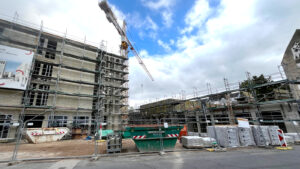 Baustelle Campus Kartause im September 2025
