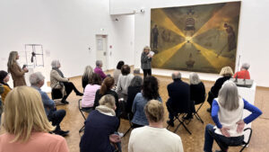 Das Sichtbare und das Unsichtbare – Streifzüge durch Kunst und Psyche: Erste Kunstführung am 6. November 2025